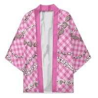 Pink Aloha Hawaii Shell Lei Kimono Palaka Hebrew Cone Honey Cowrie Elegant Curves - Polynesian Pride