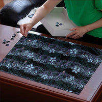 Purple Paradise Hawaii Shell Lei Puzzle Hawaiian Sunrise Shell Hebrew Cone Plumeria - Polynesian Pride