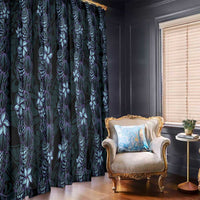 Purple Paradise Hawaii Shell Lei Window Curtain Hawaiian Sunrise Shell Hebrew Cone Plumeria - Polynesian Pride