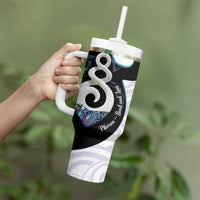Aotearoa Pikorua Tumbler With Handle NZ Twist - Bond And Love LT14 - Polynesian Pride