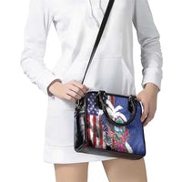 United States Guam Shoulder Handbag USA Eagle Guahan Seal Bougainvillea LT14 - Polynesian Pride