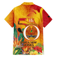 Papua New Guinea Independence Day Family Matching Puletasi and Hawaiian Shirt 50th Anniversary Unity in Diversity LT14 - Polynesian Pride