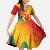 Papua New Guinea Independence Day Family Matching Tank Maxi Dress and Hawaiian Shirt 50th Anniversary Unity in Diversity