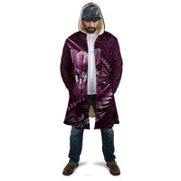 Personalised All Pink New Zealand Darts Cloak Aoteroa Fern Maori Galaxy Style - Polynesian Pride