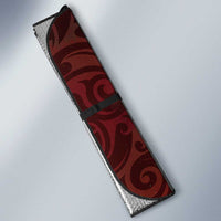 Personalised All Red New Zealand Darts Auto Sun Shade Aoteroa Fern Maori Galaxy Style - Polynesian Pride