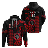 Custom Hawaii Lahainaluna High School Hoodie Polynesian Kakau Pattern LT14 - Polynesian Pride