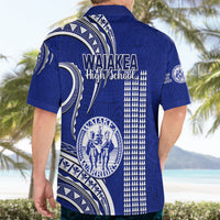 Hawaii Waiakea High School Hawaiian Shirt Polynesian Kakau Pattern LT14 - Polynesian Pride