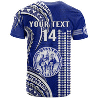 Custom Hawaii Waiakea High School T Shirt Polynesian Kakau Pattern LT14 - Polynesian Pride