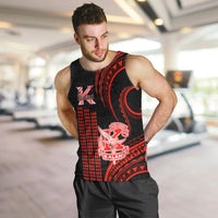 Personalised Hawaii Kalani High School Men Tank Top Polynesian Kakau Pattern LT14 - Polynesian Pride