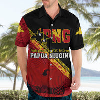 Papua New Guinea Hawaiian Shirt Independen Stet bilong Papua Niugini Unique Version LT14 - Polynesian Pride