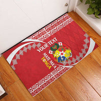 Custom Mate Maa Tonga Rubber Doormat 2024 Go Champions