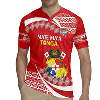 Custom Mate Maa Tonga Rugby Jersey 2024 Go Champions