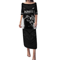 Aotearoa Rugby Custom Puletasi Maori Kiwi - Mascot Style