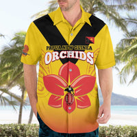 Orchids PNG Rugby Custom Hawaiian Shirt Go Champions Papua New Guinea LT14 - Polynesian Pride