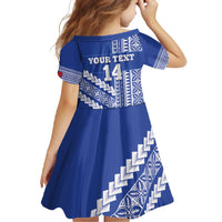 Fetu Samoa Rugby Custom Family Matching Long Sleeve Bodycon Dress and Hawaiian Shirt Siapo Pattern - Sporty Style
