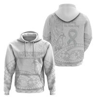 Polynesia Brain Cancer Awareness Zip Hoodie In May We Wear Grey