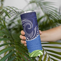 Southland New Zealand Skinny Tumbler Maori Koru Flag Color LT14 - Polynesian Pride