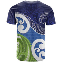 Southland New Zealand T Shirt Maori Koru Flag Color LT14 - Polynesian Pride
