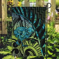 Southland Takehe Pounama Garden Flag Aotearoa Poutama Paua Shell Fern