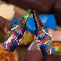 Southland Anniversary Day 4 in 1 Can Cooler Tumbler Murihiku 1861 Maori Bird Mix Pohutukawa LT14 - Polynesian Pride