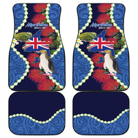 Southland Anniversary Day Car Mats Murihiku 1861 Maori Bird Mix Pohutukawa