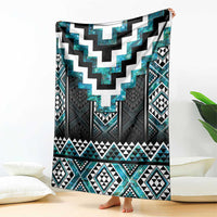 Paua Shell Taniko Pattern Aotearoa Blanket Niho Taniwha Mix Poutama