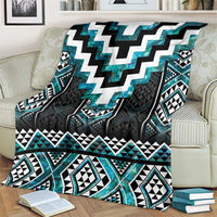 Paua Shell Taniko Pattern Aotearoa Blanket Niho Taniwha Mix Poutama