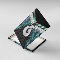 Aotearoa Korowai Motif Canvas Wall Art Hei Matau Poutama Maori Pattern