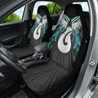 Aotearoa Korowai Motif Car Seat Cover Hei Matau Poutama Maori Pattern