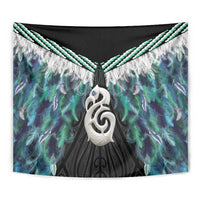 Aotearoa Korowai Motif Tapestry Hei Manaia Poutama Maori Pattern