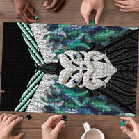 Aotearoa Korowai Motif Puzzle Maori Wheku Poutama - Polynesian Pride