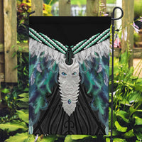 Aotearoa Korowai Motif Garden Flag Maori Tane Poutama