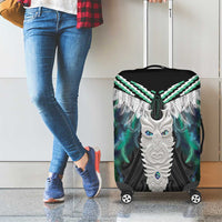 Aotearoa Korowai Motif Luggage Cover Maori Tane Poutama