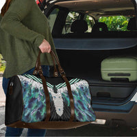Aotearoa Korowai Motif Travel Bag Maori Tane Poutama - Polynesian Pride