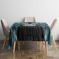Aotearoa Korowai Motif Tablecloth Maori Koru Poutama LT14 - Polynesian Pride