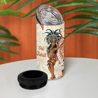 Heiva i Tahiti 4 in 1 Can Cooler Tumbler Ori Tahitian Dance Tiare Maori LT14 - Polynesian Pride