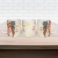 Heiva i Tahiti Ceramic Mug Ori Tahitian Dance Tiare Maori