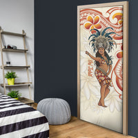 Heiva i Tahiti Door Cover Ori Tahitian Dance Tiare Maori LT14 - Polynesian Pride