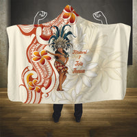 Heiva i Tahiti Hooded Blanket Ori Tahitian Dance Tiare Maori