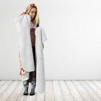 Heiva i Tahiti Hooded Blanket Ori Tahitian Dance Tiare Maori