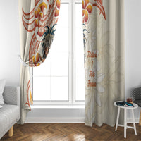 Heiva i Tahiti Window Curtain Ori Tahitian Dance Tiare Maori