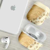 Heiva i Tahiti AirPods Case Tahitian Tiare Maori Cowrie Lei Brown LT14 - Polynesian Pride