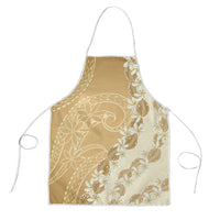 Heiva i Tahiti Apron Tahitian Tiare Maori Cowrie Lei Brown