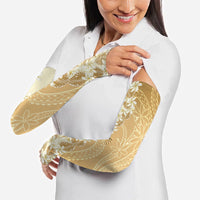 Heiva i Tahiti Arm Sleeves Tahitian Tiare Maori Cowrie Lei Brown LT14 - Polynesian Pride