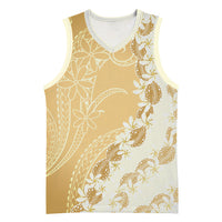 Heiva i Tahiti Basketball Jersey Tahitian Tiare Maori Cowrie Lei Brown LT14 Unisex Brown - Polynesian Pride