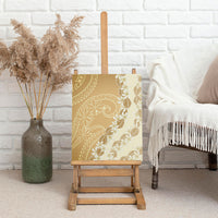 Heiva i Tahiti Canvas Wall Art Tahitian Tiare Maori Cowrie Lei Brown LT14 - Polynesian Pride