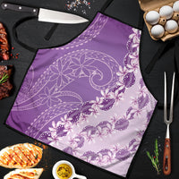 Heiva i Tahiti Apron Tahitian Tiare Maori Cowrie Lei Purple LT14 Purple - Polynesian Pride