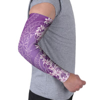Heiva i Tahiti Arm Sleeves Tahitian Tiare Maori Cowrie Lei Purple LT14 - Polynesian Pride