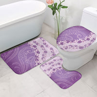 Heiva i Tahiti Bathroom Set Tahitian Tiare Maori Cowrie Lei Purple LT14 - Polynesian Pride