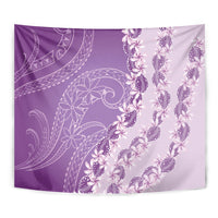 Heiva i Tahiti Tapestry Tahitian Tiare Maori Cowrie Lei Purple LT14 - Polynesian Pride
